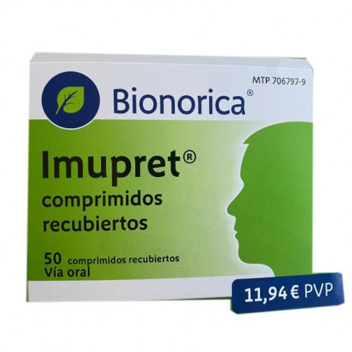 Imupret 50 Comprimidos Recubiertos