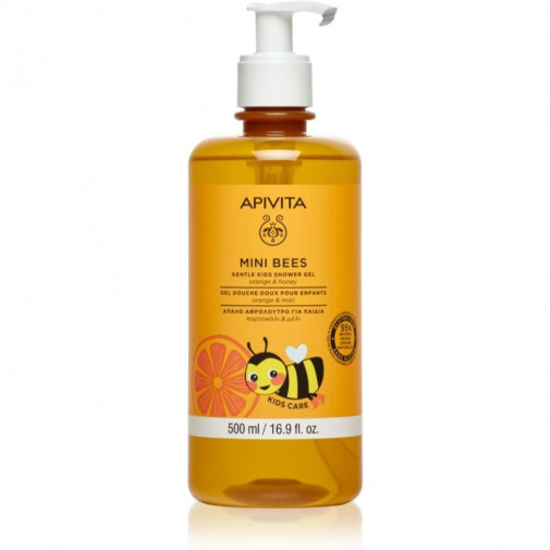 Apivita Mini Bees Gel De Ducha Suave Naranja Y Miel 500ml