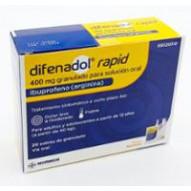 Difenadol Rapid Efg 400 Mg 20 Sobres Granulado Para Solucion Oral