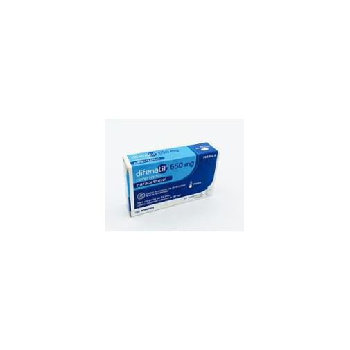 Difenatil 650 Mg 20 Comprimidos