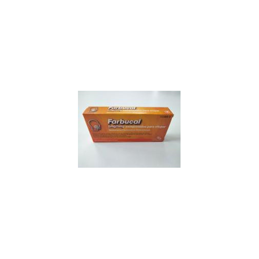 Farbucal 5 Mg/5 Mg 20 Comprimidos Para Chupar
