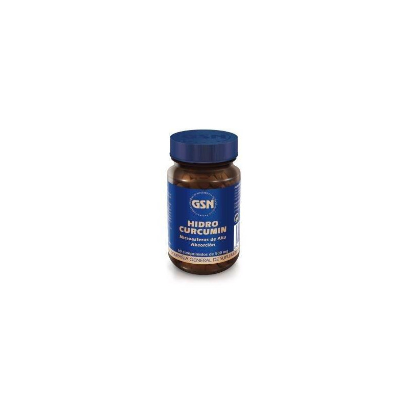 Hidrocurcumin 500 mg 60 Comprimidos Gsn