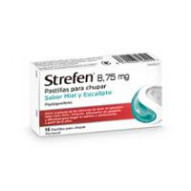 Strefen 8,75 Mg 16 Pastillas Para Chupar (sabor Miel Y Eucalipto)