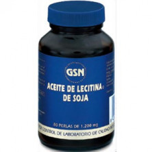 Lecitina De Soja 1200 mg 80 Perlas Gsn