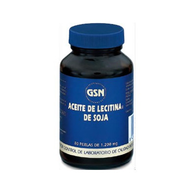 Lecitina De Soja 1200 mg 80 Perlas Gsn