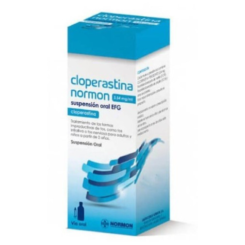 Cloperastina Normon Efg 3,54 Mg/ml Suspension Oral 1 Frasco 120 Ml
