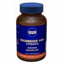 Magnesio 400 Citrato 120 capsulas Gsn