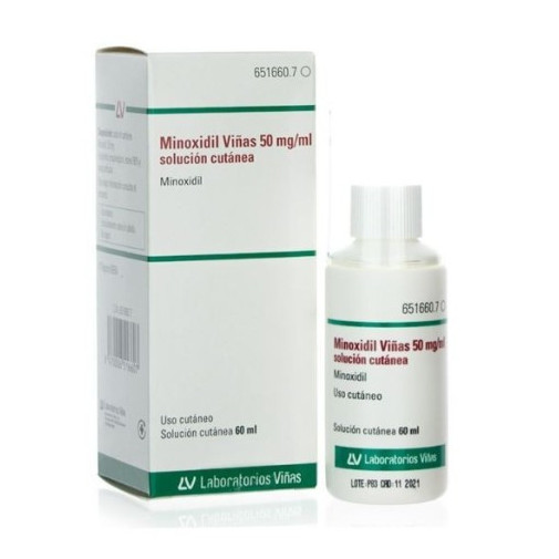 Minoxidil Viñas 50 Mg/ml Solucion Cutanea 1 Frasco 60 Ml