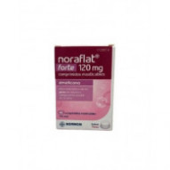 Noraflat Forte 120 Mg 40 Comprimidos Masticables