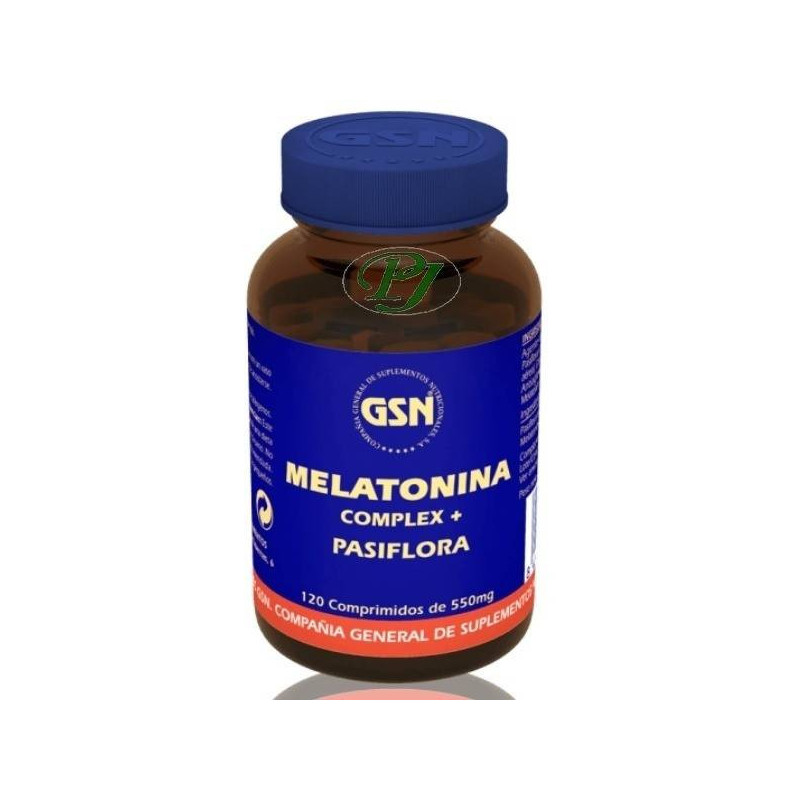 Melatonina Complex + Pasiflora 120 Comprimidos Gsn