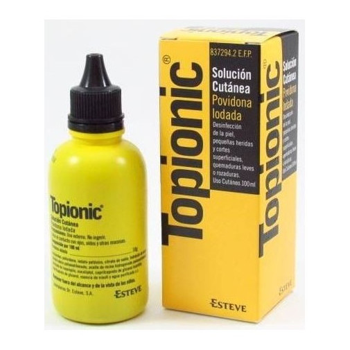 Topionic 100 Mg/ml Solucion Cutanea 1 Frasco 100 Ml