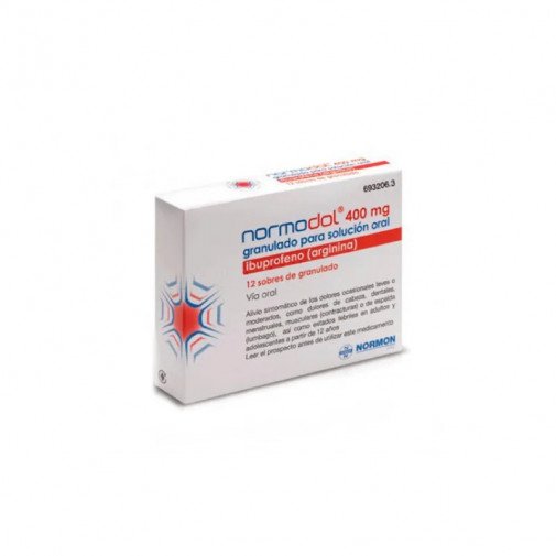 Difenadol Rapid Efg 400 Mg 12 Sobres Granulado Para Solucion Oral