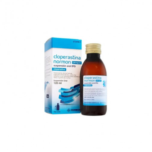 Cloperastina Normon Efg 3,54 Mg/ml Suspension Oral 1 Frasco 120 Ml