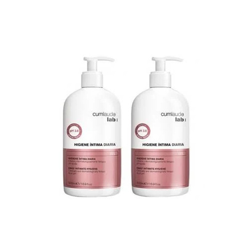 Cumlaude Lab Higiene Íntima Diaria 2x500 Ml