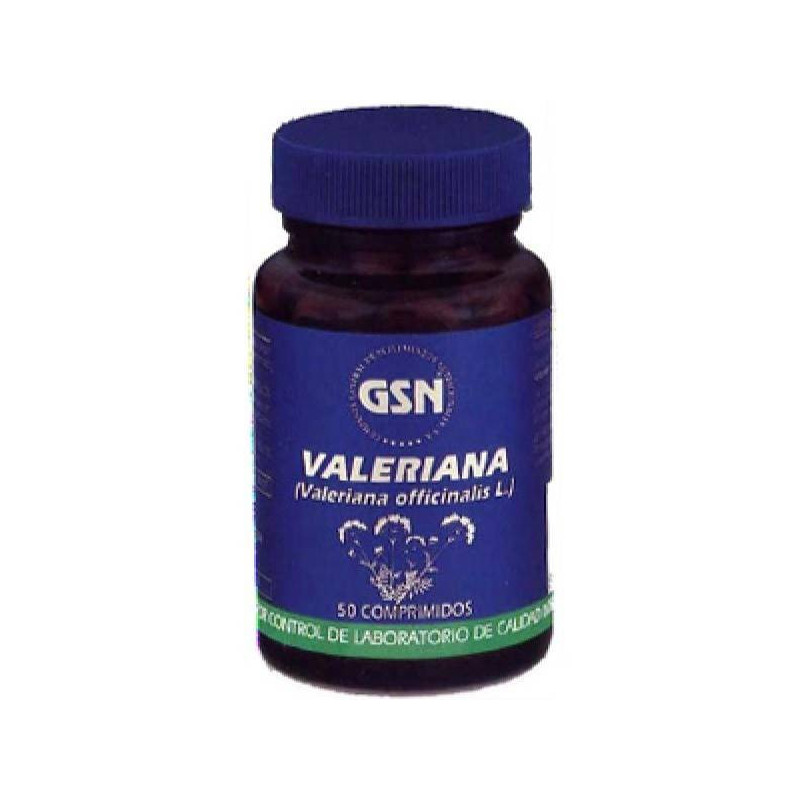 Valeriana 800 mg 80 Comprimidos Gsn