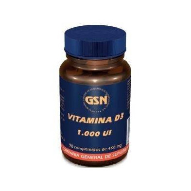 Vitamina D3 1000ui 450 mg 90 Comprimidos Gsn