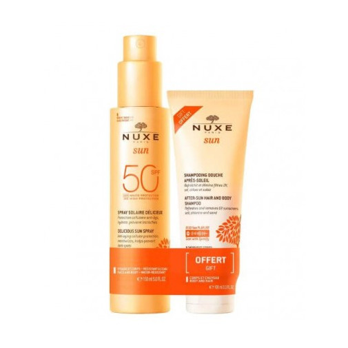 Nuxe Sun Spray Solar Delicioso Rostro Y Cuerpo Spf50 150ml