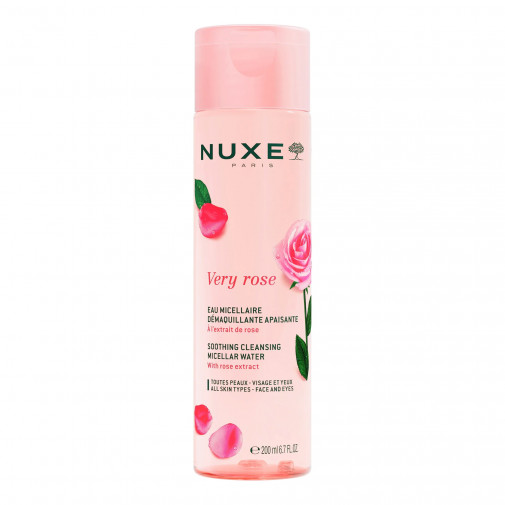 Nuxe Very Rose Agua Micelar Calmante Todo Tipo De Pieles 200ml
