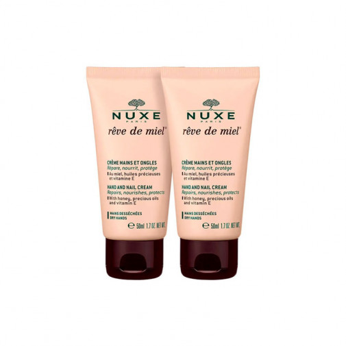 Nuxe Reve De Miel Crema De Manos Y Uñas 2x50ml