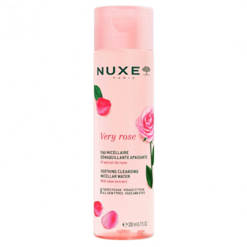 Nuxe Very Rose Agua Micelar Calmante Para Piel Seca 200ml