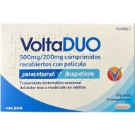 Voltaduo 500 Mg/200 Mg 10 Comprimidos Recubiertos