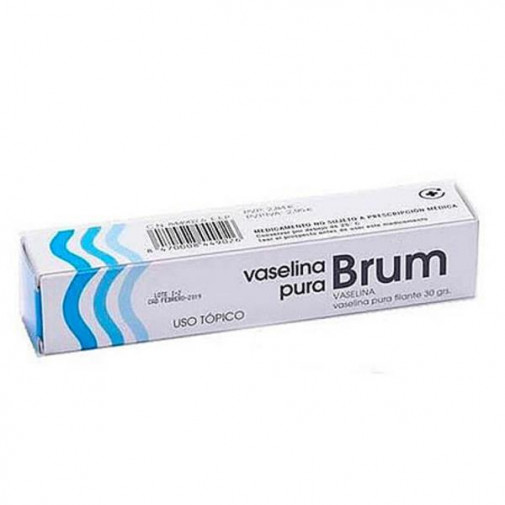 Vaselina Pura Brum Pomada 1 Tubo 30 G