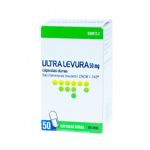 Ultra-levura Difarmed 50 Mg 50 Capsulas