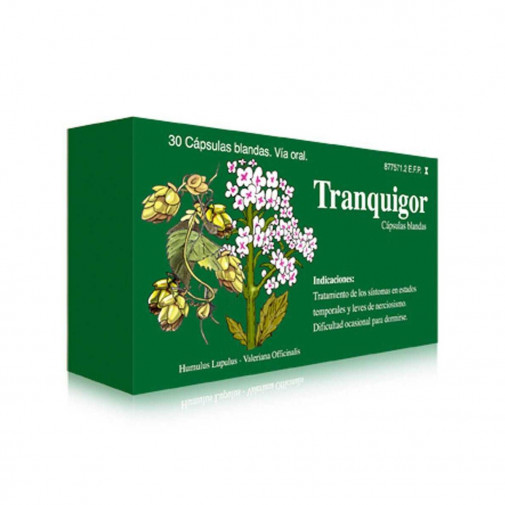 Tranquigor 125 Mg/27,8 Mg 30 Capsulas Blandas