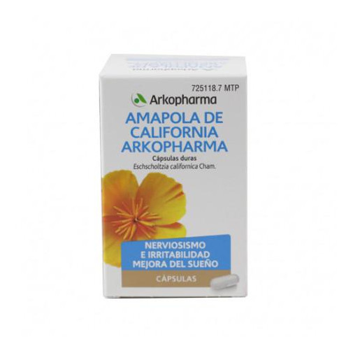 Amapola De California Arkopharma 240 mg 50 Cápsulas