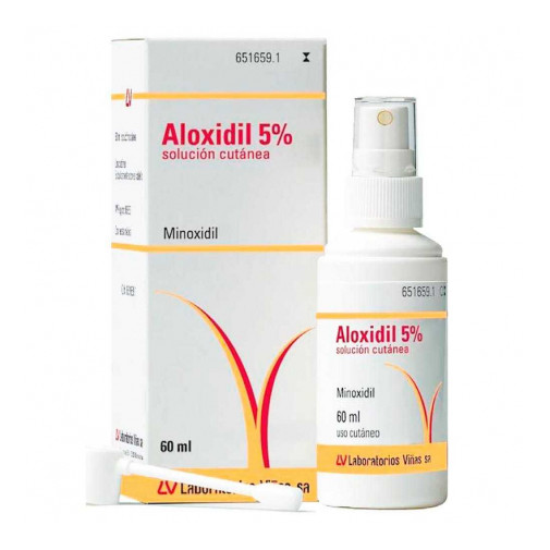 Aloxidil 50 Mg/ml Solución Cutánea 1 Frasco 60 Ml