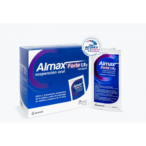 Almax Forte 1,5 g 506 Sobres Suspensión Oral