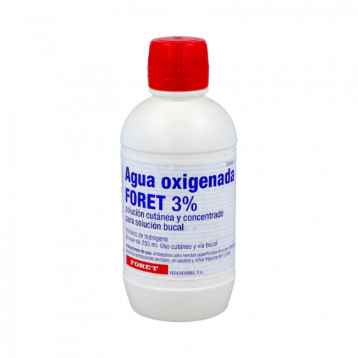 Agua Oxigenada Cuve 30 mg/ml Solución Cutánea 1 Frasco 250 ml