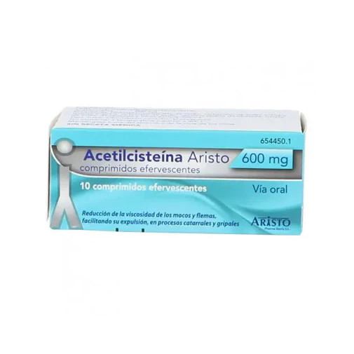 Acetilcisteina Aristo 600 Mg 20 Comprimidos Efervescentes