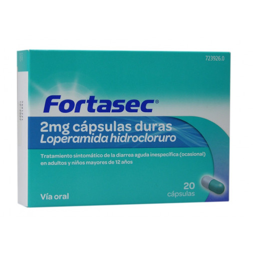 Fortasec Elam Pharma 2 Mg 20 Capsulas