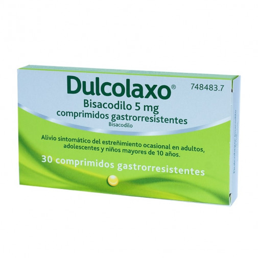 Dulcolaxo Bisacodilo Melyfarma 5 Mg 30 Comprimidos Gastrorresistentes