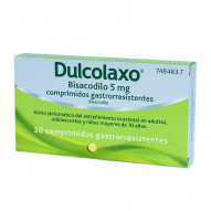 Dulcolaxo Bisacodilo Melyfarma 5 Mg 30 Comprimidos Gastrorresistentes