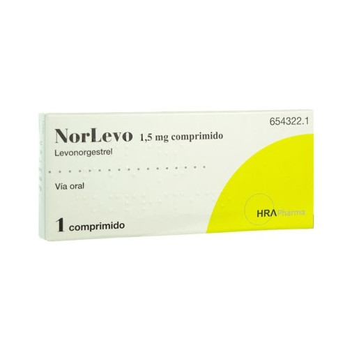 Norlevo Elam Pharma 1,5 Mg 1 Comprimido
