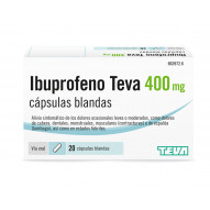 Ibuprofeno Teva 400 Mg 10...