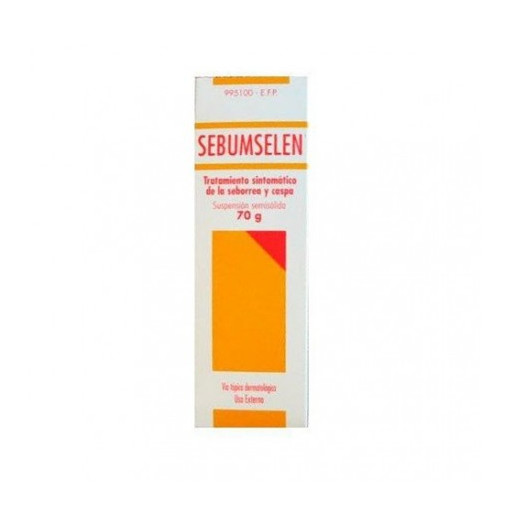 Sebumselen 25 Mg/G + 3 Mg/G Champu Medicinal 1 Tubo 70 G