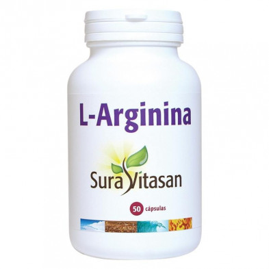 L-arginina 500 mg 50 Cápsulas Sura Vitasan