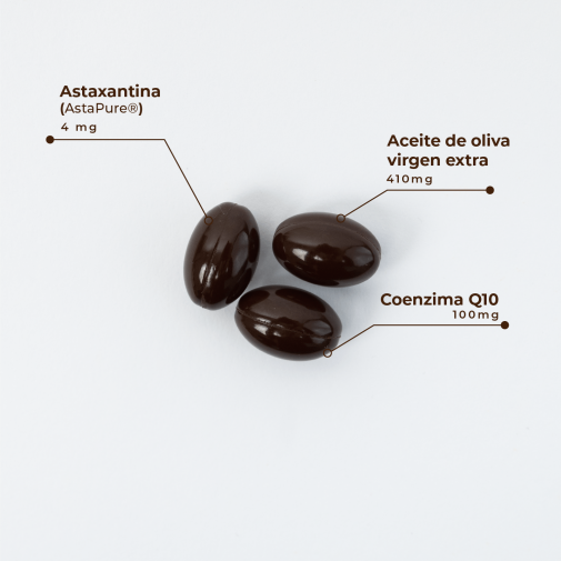Kobho Astaxantina + Coq10 60 Cápsulas