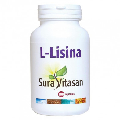 L-lisina 500 mg 100 Cápsulas Sura Vitasan