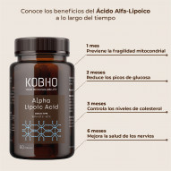 Kobho Acido Alfa Lipoico 60 Cápsulas