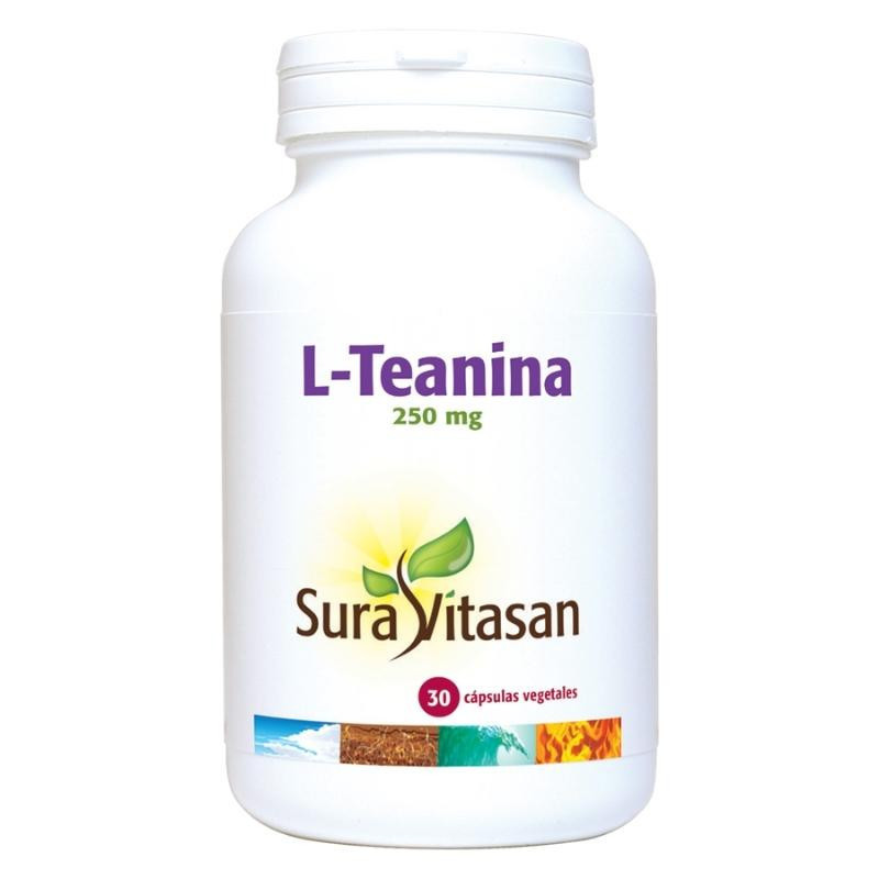 L-teanina 250 mg 30 Cápsulas Sura Vitasan