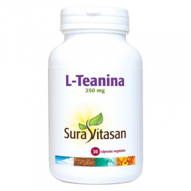 L-teanina 250 mg 30 Cápsulas Sura Vitasan