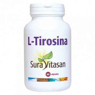 L-tirosina 500 mg 60 Cápsulas Sura Vitasan