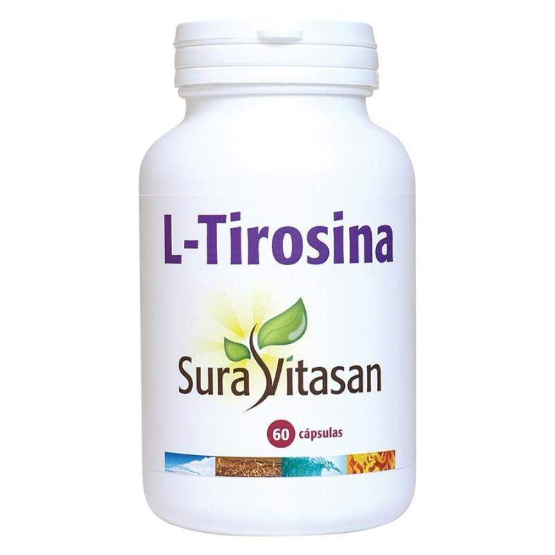 L-tirosina 500 mg 60 Cápsulas Sura Vitasan