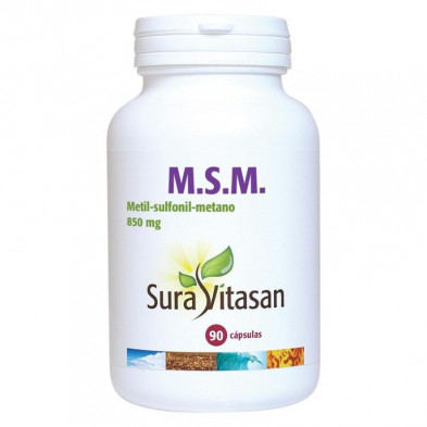 MSM 850 mg 90 Cápsulas Sura Vitasan