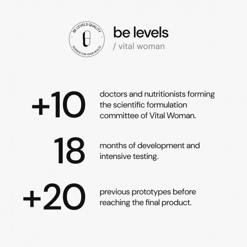 Be Levels Vital Woman 90 Vegecaps
