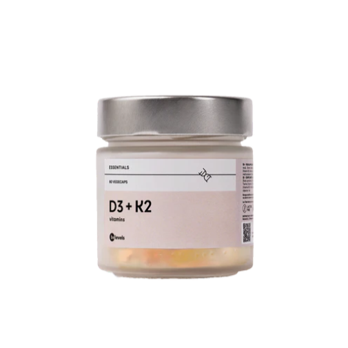 Be Levels Vitamins D3 + K2 60 Perlas